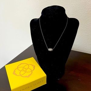 Kendra Scott silver pendant necklace